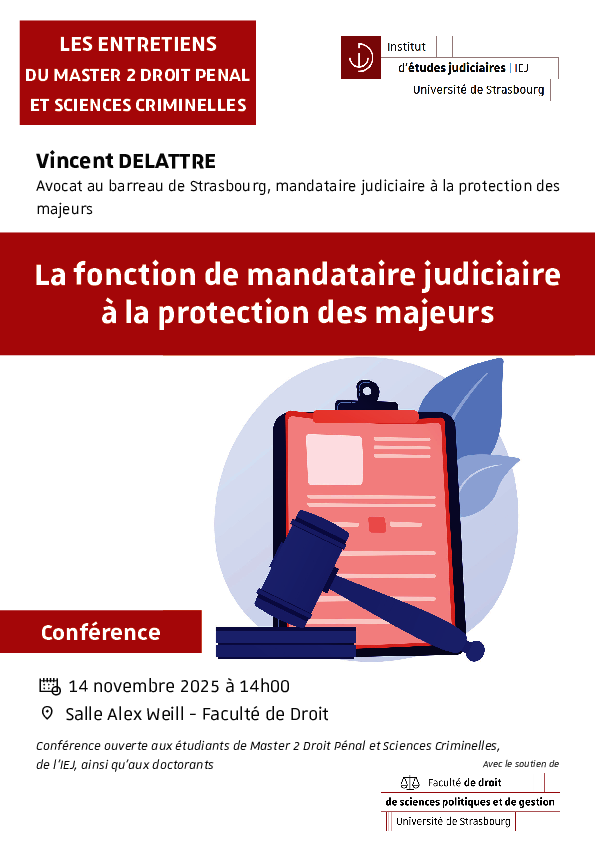 Affiche de la conférence